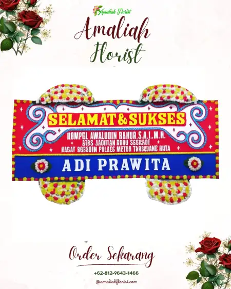 Papan Bunga Ucapan Selamat Tawangmangu