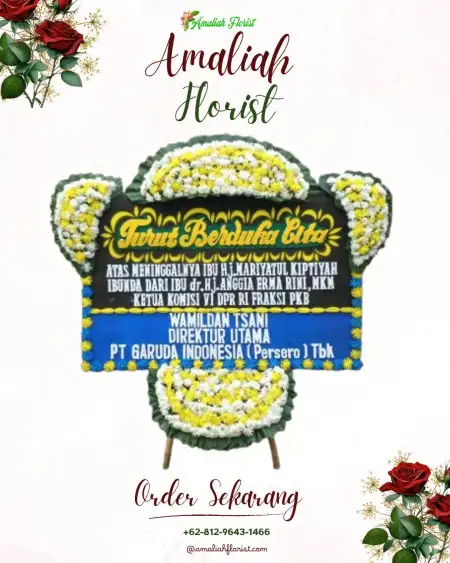 Papan Bunga Duka Tawangmangu